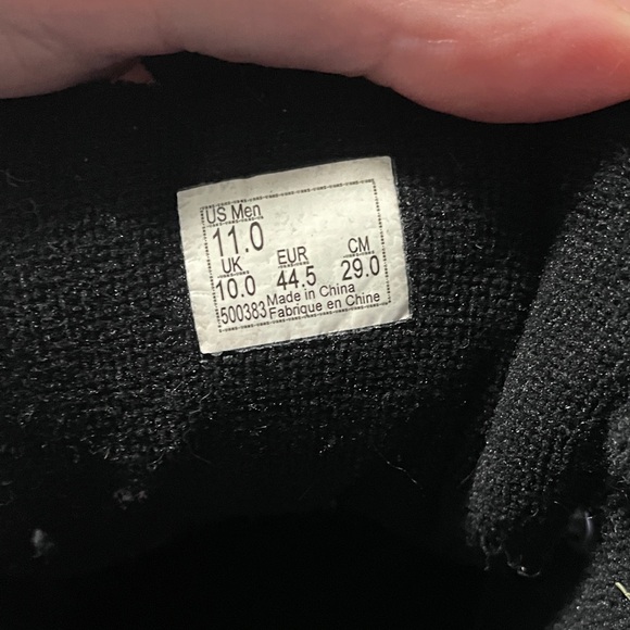 Vans Black and Gray High-Top Sneakers - Picture 4 of 4